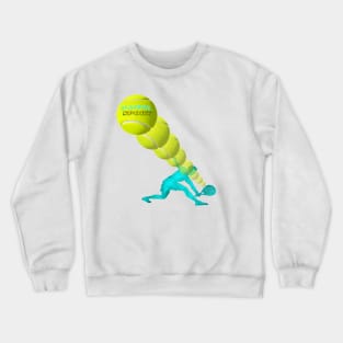 Padel sport 7 Light Blue Crewneck Sweatshirt